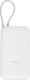 Внешний аккумулятор с встроенным кабелем Xiaomi Power Bank 20000mAh (Integrated Cable) GL Light Gray (BHR9738GL)