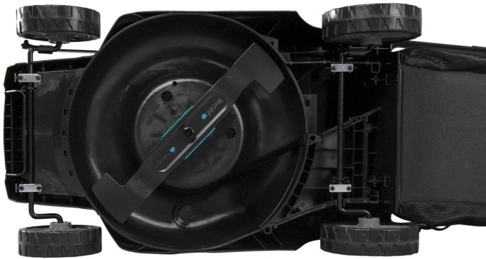 Газонокосилка аккумуляторная Makita LM003GZ,  38см, несамоходная,  без АКБ, без ЗУ