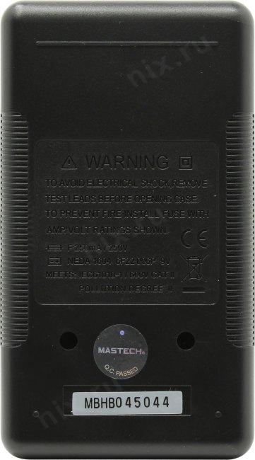 Цифровой мультиметр Mastech M838 13-2004