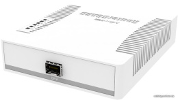 Управляемый коммутатор 2-го уровня Mikrotik RouterBOARD RB260GS настольный, 5xGbit, 1xSFP, PoE