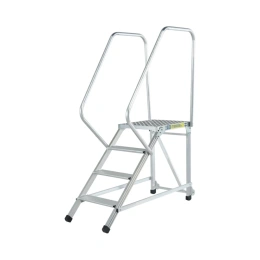 Лестница MEGAL подмости ЛП-0,6 с двумя поручнями 051802