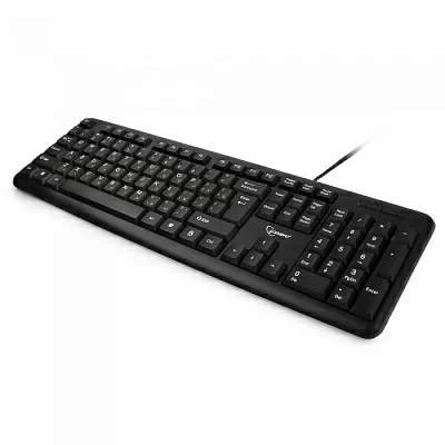 Клавиатура Gembird KB-8320U-BL Black USB 104КЛ