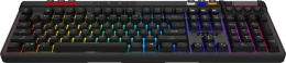 Клавиатура MSI STRIKE Pro W Silent механическая серый/черный USB беспроводная BT/Radio Multimedia for gamer LED (подставка для запястий) (S11-43RU210-CLA) кабель 2м