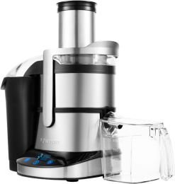 Соковыжималка центробежная Kitfort КТ-1112 1100Вт черный