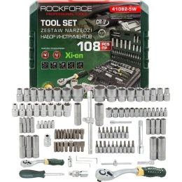 Набор инструментов Rockforce 108 предметов 1/4, 1/2 (6 граней) RF-41082-5W(64711)