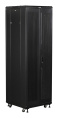 Шкаф коммутационный LanMaster TWT-CBB-22U-6X6-G1 напольный,  стеклянная передняя дверь,  22U,  600x600 мм