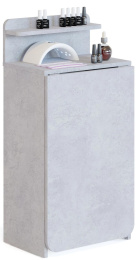 Стол для компьютера Сокол СП-19 складн. столешница ЛДСП бетон каркас хром 00-00015992