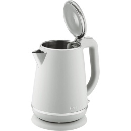 Чайник электрический HAIER HK-502, 1.5л, нержавеющая сталь/пластик