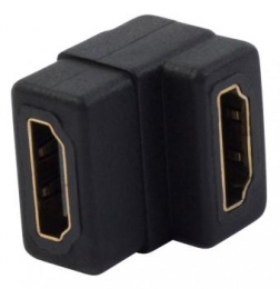 Адаптер аудио-видео HDMI f /HDMI f черный (520288)