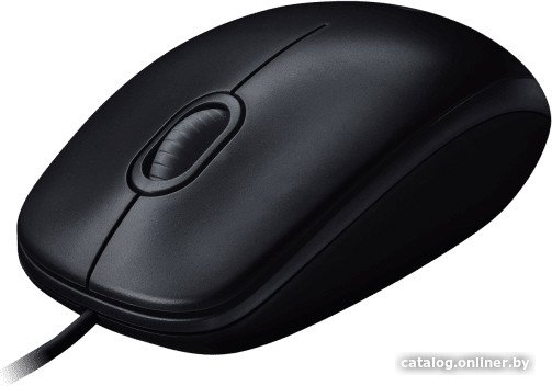 Мышь Logitech M100r черный оптическая 1000dpi USB 2but (910-006765)