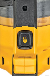 Пылесос DeWalt DCV501LN-XJ щеточный, ручной, объем бака: 0.75л, источник питания: аккумулятор, Li-Ion, 18В, тип пылесборника: контейнер, длина всасывающего шланга: 0.625м, уровень шума: 75дБ А , уровень