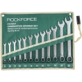 Набор комбинированных ключей Rockforce 8-24мм, 12 предметов на полотне RF-5121P(906)