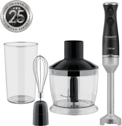 Блендер Scarlett Silver Line SC-HB42F73,  погружной,  черный