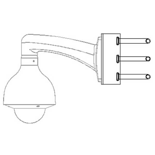 Кронштейн DAHUA DH-PFA150,  белый