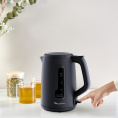 Чайник электрический Moulinex Morning BY2M0810 1.7л. 2400Вт черный корпус: пластик 7211419022