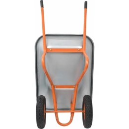 Строительная двухколесная тачка Gigant усиленная, 130 л, 280 кг, пневматические колеса GX-05