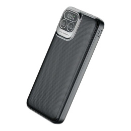 Perfeo Powerbank Atomic Age 10000 mAh/LED дисплей/PD + QC 3.0/Type-C/2 USB/Выход: 5A, max 22.5WBlack PF_E1474