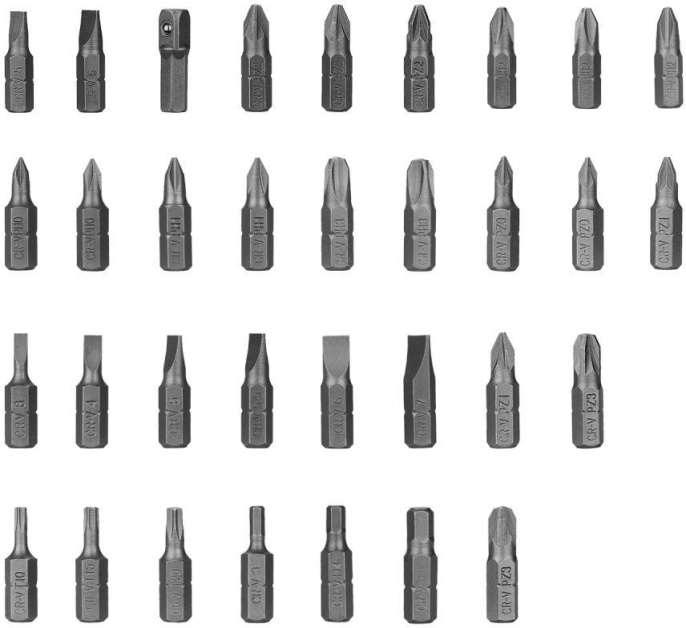 Набор инструментов Deko DKMT72-1 72 предмета жесткий кейс