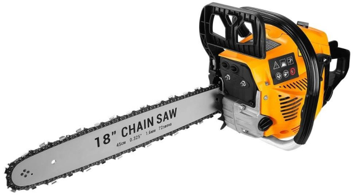 Бензопила Deko DKCHS 52-18 PLUS 3.8л.с. дл.шины:18" 45cm 085-2003