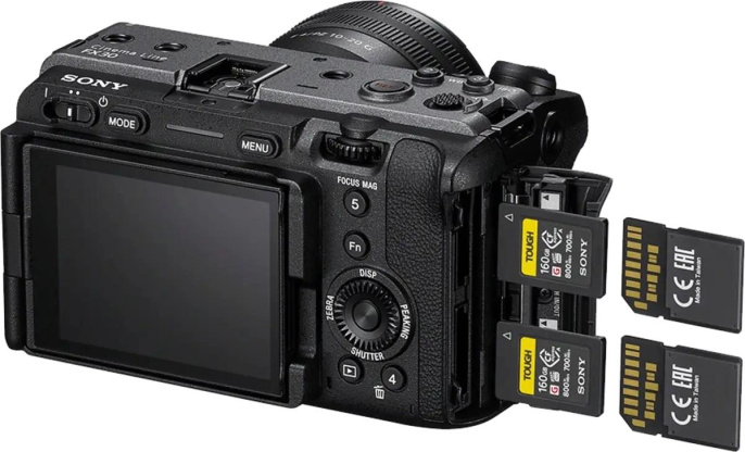 Фотоаппарат Sony Alpha ILME-FX30B/Q черный 27.0Mpix 3" 4K WiFi NP-FZ100 без объектива