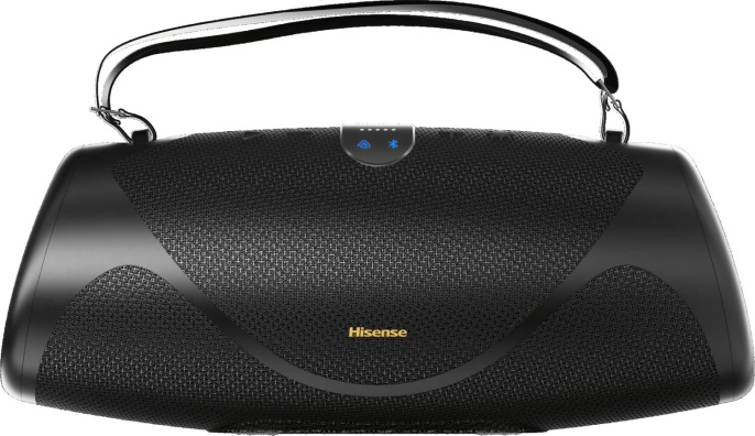 Колонка порт. Hisense WEBOOM черный 140W 2.2 BT/3.5Jack/USB 10000mAh