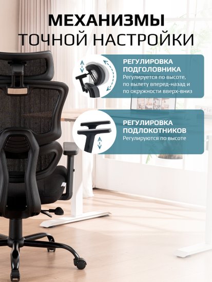 Кресло компьютерное EVOLUTION ZenFoam Black