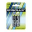 Ergolux LR6 Alkaline BL-2 (LR6 BL-2, батарейка,1.5В) (2 шт. в уп-ке)