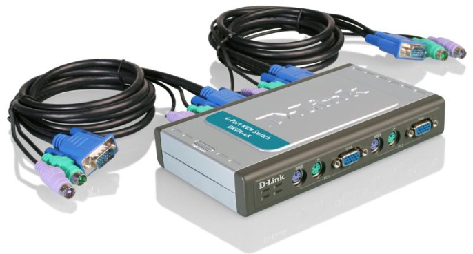 Переключатель KVM D-Link DKVM-4K [dkvm-4k/b3a]