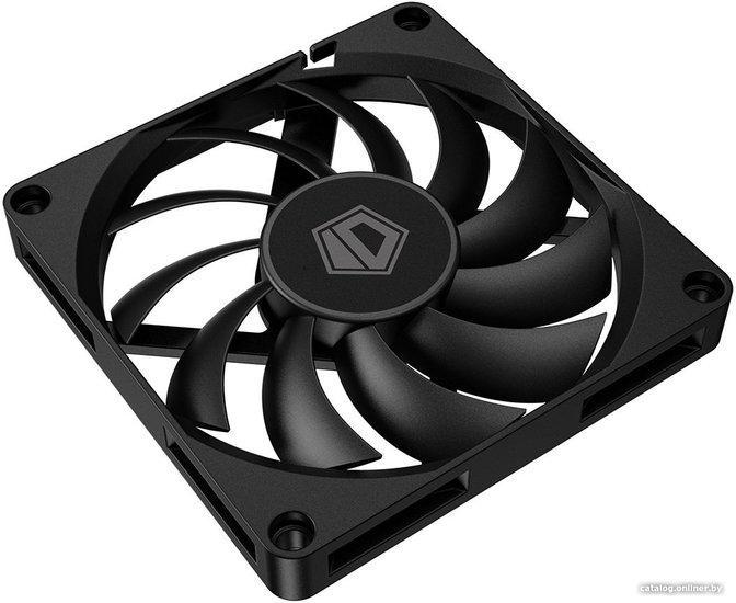 Вентилятор ID-COOLING NO-8010-PWM 80мм, 4-pin, 3000об/мин, 27.8 дБ, черный, Ret