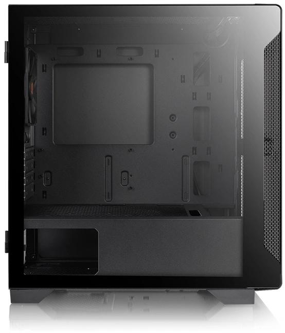 Корпус Thermaltake S100 TG черный без БП mATX 11x120mm 7x140mm 2xUSB3.0 audio bott PSU (CA-1Q9-00S1WN-00)