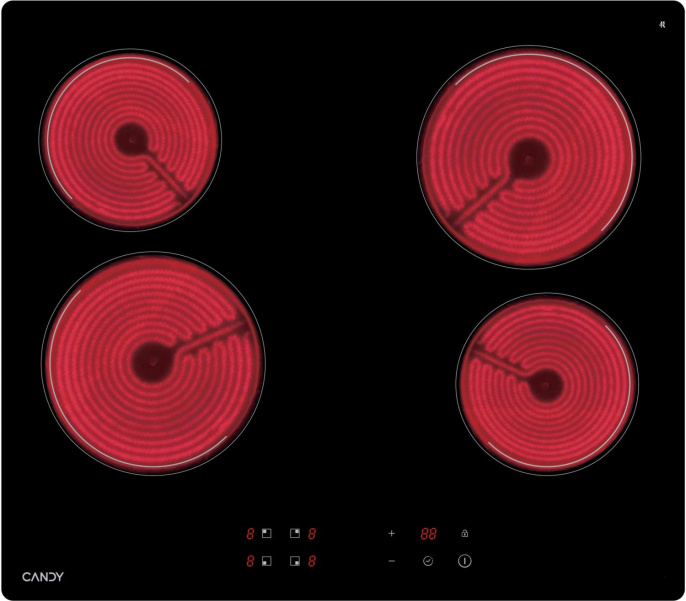 Варочная поверхность Candy CHXC64NB черный (TD0051723RU)