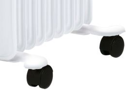 Масляный радиатор Ballu Classic BOH/CL-07WRN, с терморегулятором, 1500Вт, 7 секций, 3 режима, белый