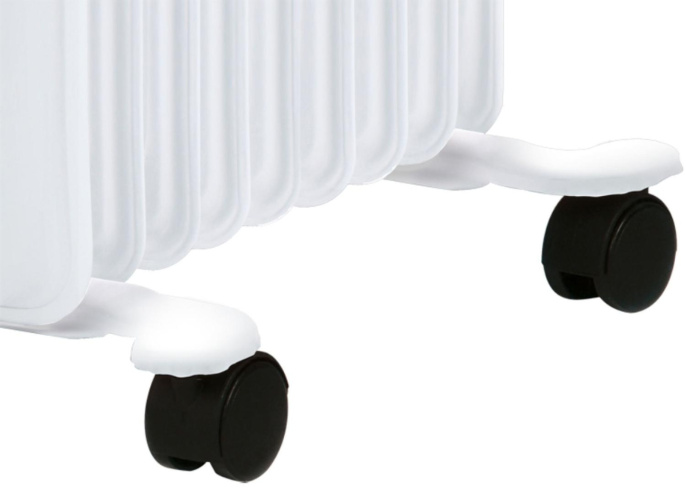 Масляный радиатор Ballu Classic BOH/CL-07WRN, с терморегулятором, 1500Вт, 7 секций, 3 режима, белый