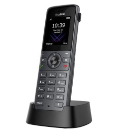 DECT-трубка Yealink W74H, экран 1.8", виброоповещение, FNR, BT, 3.5 mm, для W70B/W71P/W73P/W74P/W76P/W79P/W75/W80/W90