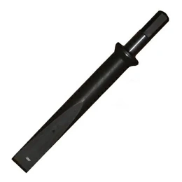 Зубило для рубильного молотка РМ-4А, 8А, 12А, 16А, 20А (L=250 мм, с юбкой, сталь У8А) Пневмо-Трейд РМ8А-00.03.250-У8А