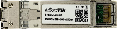 MikroTik S+85DLC03D Модуль SFP+ 10G MM 300m 850nm