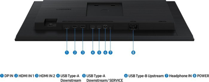Монитор 24" Samsung LS24D400GAIXCI, 1920x1080, IPS, 100Hz DP, HDMI LS24D400GAIXCI