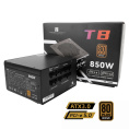 Блок питания 850W/ Power Supply Thermalright, 850W 80+ Bronze ATX, 3.0, PCIe 5.0, Full modular, 1x24 20+4 pin, 2xCPU 8 4+4 pin, 4xPCIe*2 8 6+2 pin, 3xSATA3, 1x12+4pin 12VHPWR PCIe 5.0 12+4pin 600mm , 3xMOLEX4pin, Active, 120x120mm, 150x140x86mm, APFC, b (