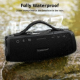 Портативная колонка Tronsmart Mirtune S100 Синий (беспроводная, Bluetooth 5.3, IPX7, водонепроницаемая, частотный диапазон: 50-20000 Гц, время зарядки: 4.5 часов)