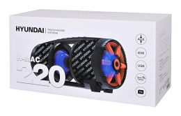Минисистема Hyundai H-MAC220 черный 45Вт FM USB BT SD/MMC