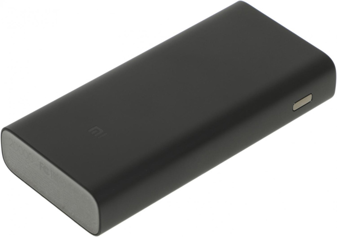 Внешний аккумулятор Power Bank Xiaomi Mi Power Bank 3, 20000мAч, черный [bhr5121gl]