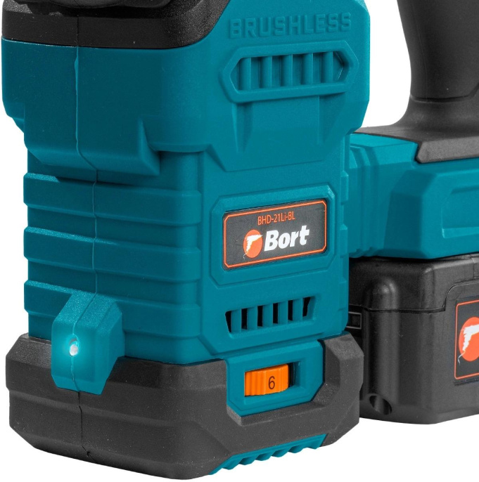 Перфоратор Bort BHD-21Li-BL Li-Ion, 4Ач [93413410]