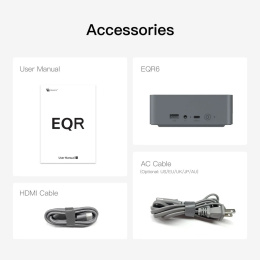 Мини-компьютер Beelink AMD Ryzen 7 6800H BL/EQR6-LP/6800H/32G/500G/Milky Grey