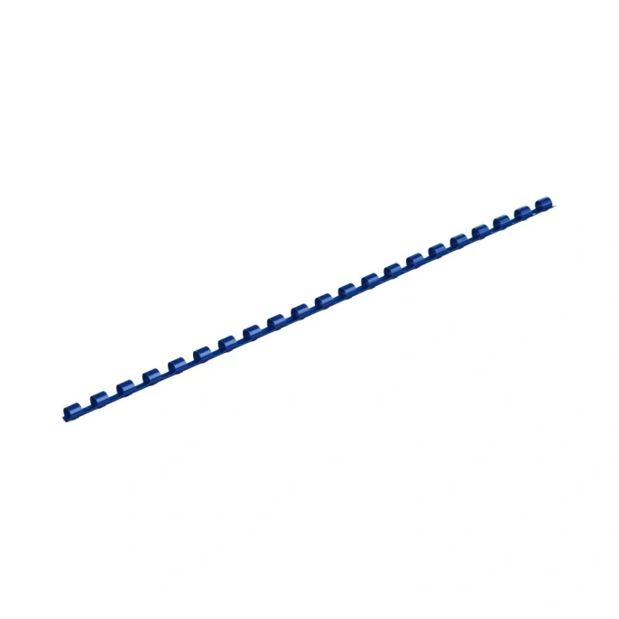 Пружины для переплета ProMega office пластик 6 мм синие 100 шт в упаковке для сшивания 20 листов 255074