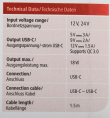 Автомобильное зарядное устройство HAMA H-183327, USB-C, USB-C, 18Вт, 3A, черный [00183327]