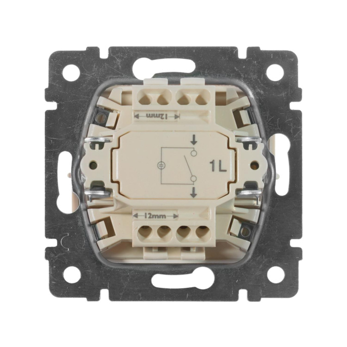 Legrand 774310 Выключатель Valena одноклавишный с подсветкой слоновая кость