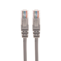 Rexant 02-0100-03 Патч-корд U/UTP, CAT 5e, RJ45-RJ45, 26AWG, LSZH, серый, 0,3м