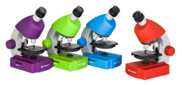 Микроскоп Bresser Junior 40x-640x, фиолетовый