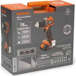 Дрель-шуруповерт аккумуляторная DAEWOO DAA 4021Li SET BOX
