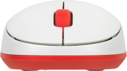 Клавиатура + мышь Logitech MK240 клав:белый/красный мышь:белый/красный USB беспроводная slim Multimedia 920-008160